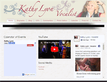 Tablet Screenshot of kathylyonmusic.com